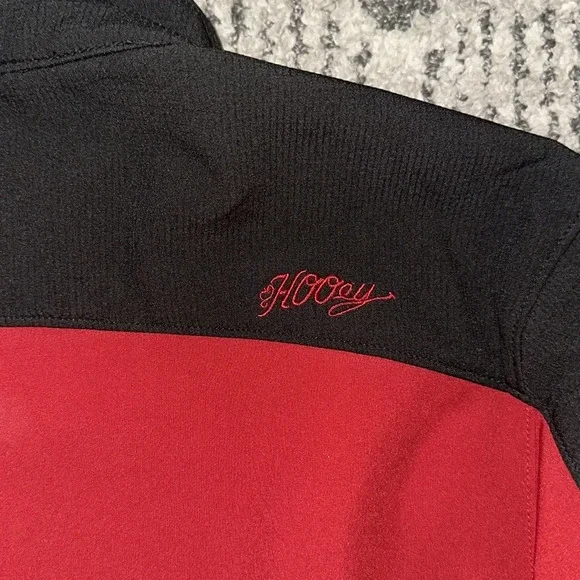 Hooey Men's‎ Black & Red All Around Soft Shell Jacket- XL